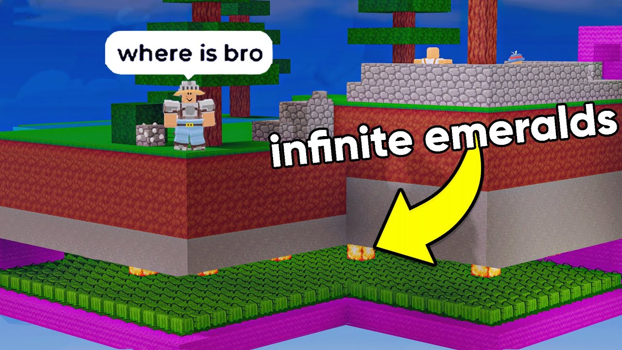 Underground Melon Farm is WAYYY too OP.. (Roblox BedWars)