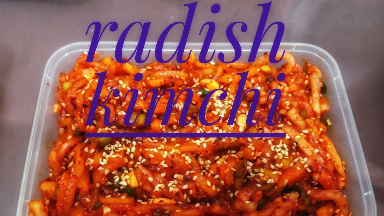 Radish kimchi Filipino Style