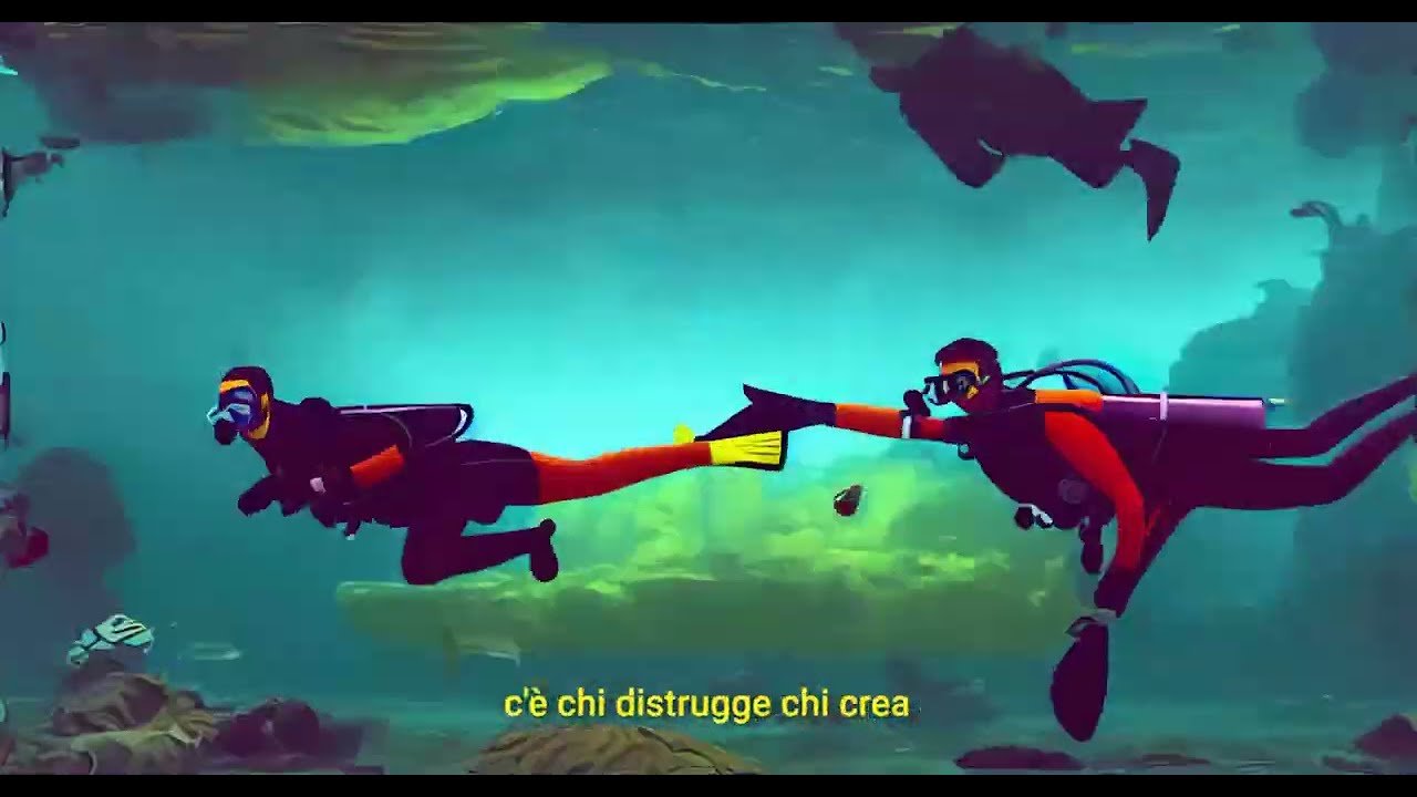 Il Goffo - Scartato (Visual AI Lyrics)