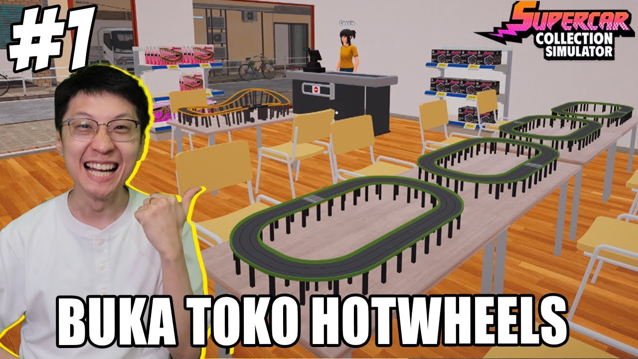 Buka Toko Hotwheels Langsung KAYA RAYAA!! HOKI BANGET!! - Supercar Collection Simulator - Part 1