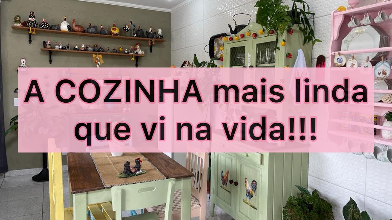 COZINHA + LINDA QUE VI NA VIDA!!!