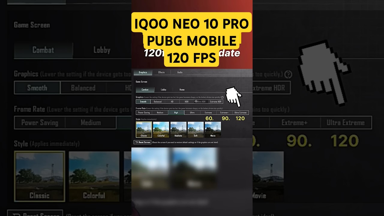 iQOO Neo 10 BGMI + PUBG 120 FPS Test ⚡SUPER Smooth + ultra Extreme Gameplay!|| #pubgmobile #120fps