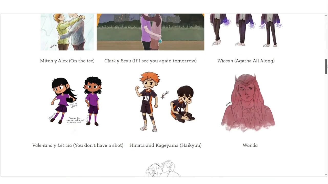 Artistic portfolio (Carrd)