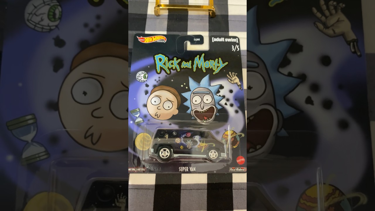Hotwheels Premium: Rick&Morty (3/5) Super Van Available on my whatnot shop! 
