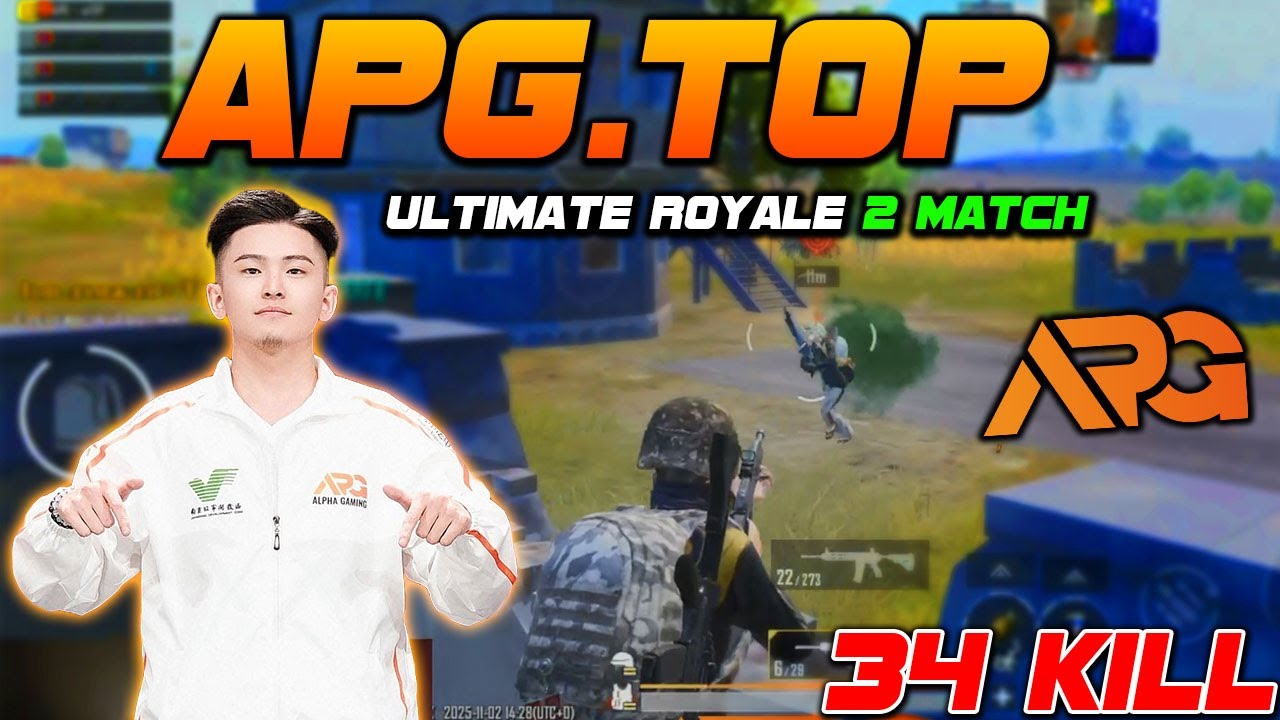 PUBG Mobile Mongolia : APG.TOP 2 Match Ultimate Royale Highlight Ep.478
