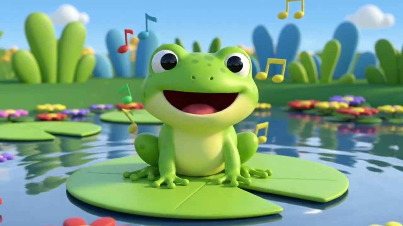 🐸カエルちゃんの春🐸アニメソング | 子供ソング |