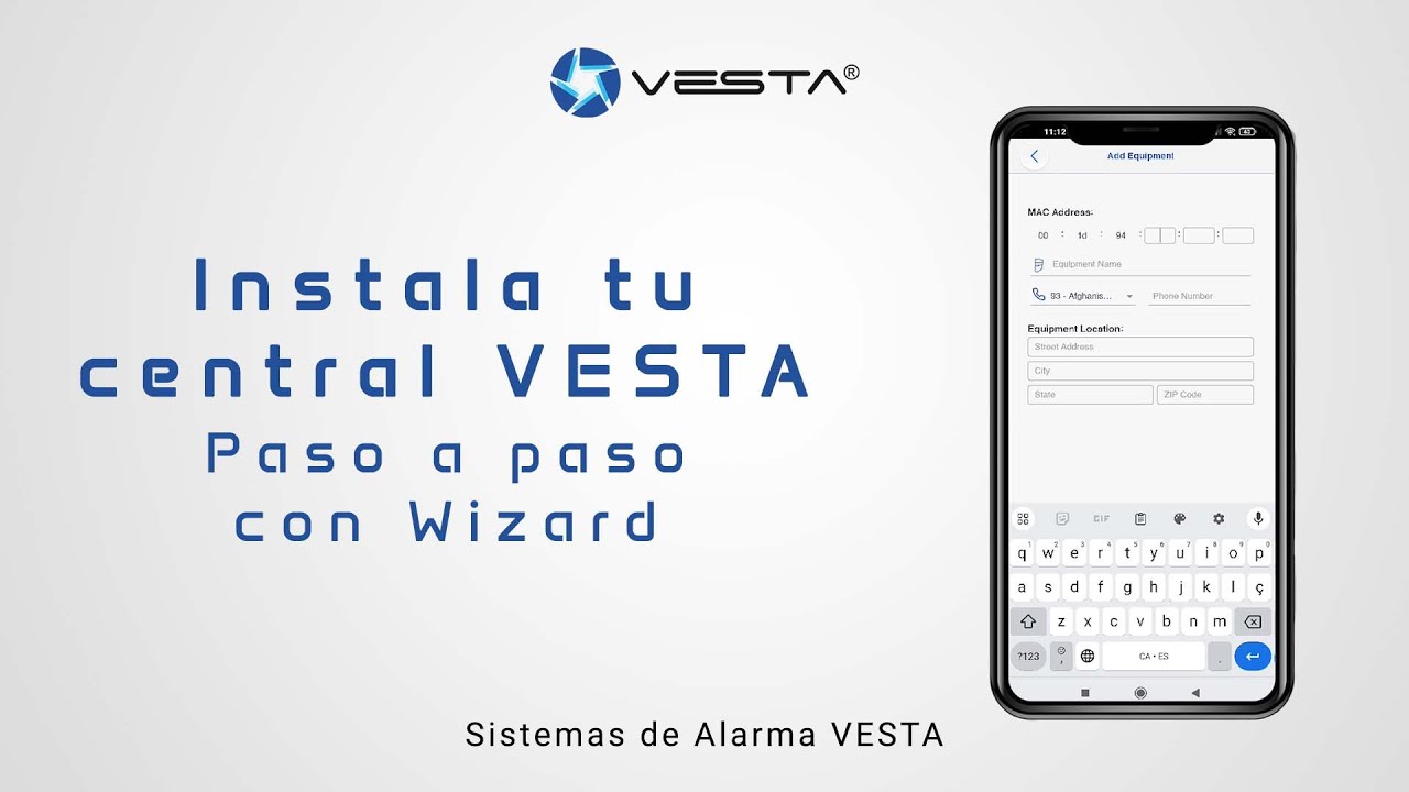 Instala tu central VESTA paso a paso con Wizard