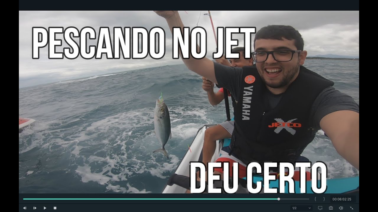 Pescando no Jet - Deu Certo!!