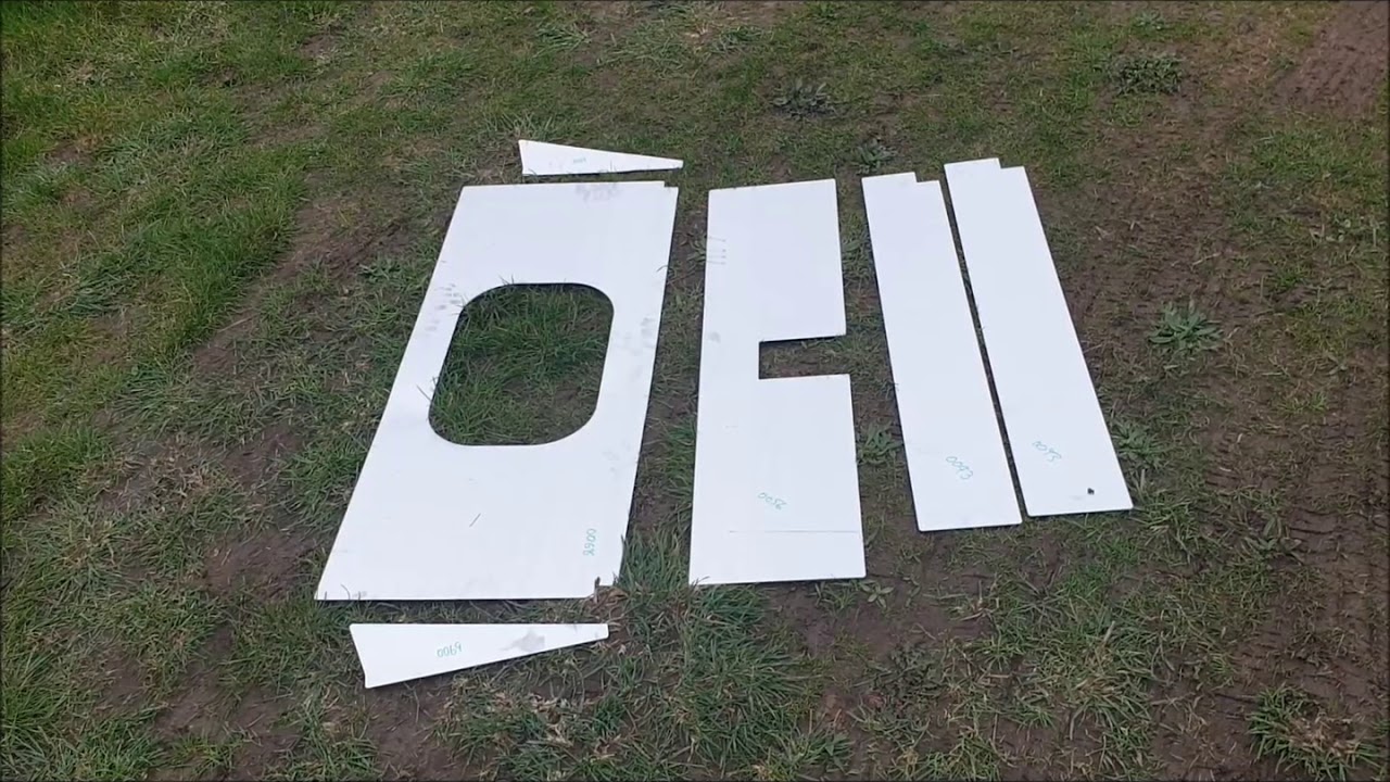 GT40 Aluminium Panel kit- Part 1 - organising the panel kit