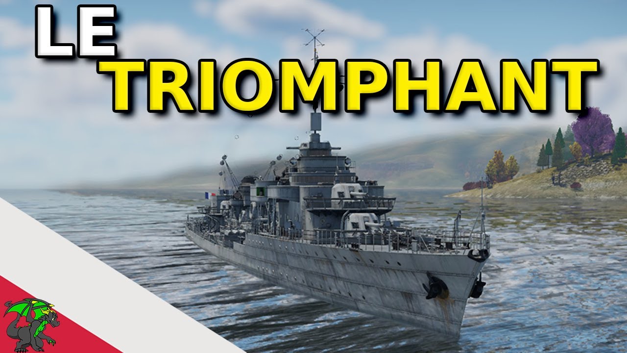 NISZCZYCIEL KTÓRYM PEWNIE NIGDY NIE ZAGRACIE! - Le Triomphant | War Thunder