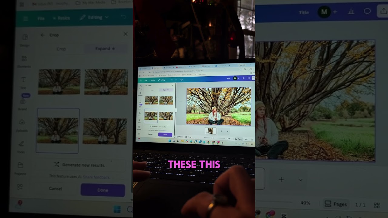 How to Use Magic Expand on Canva For Your Content