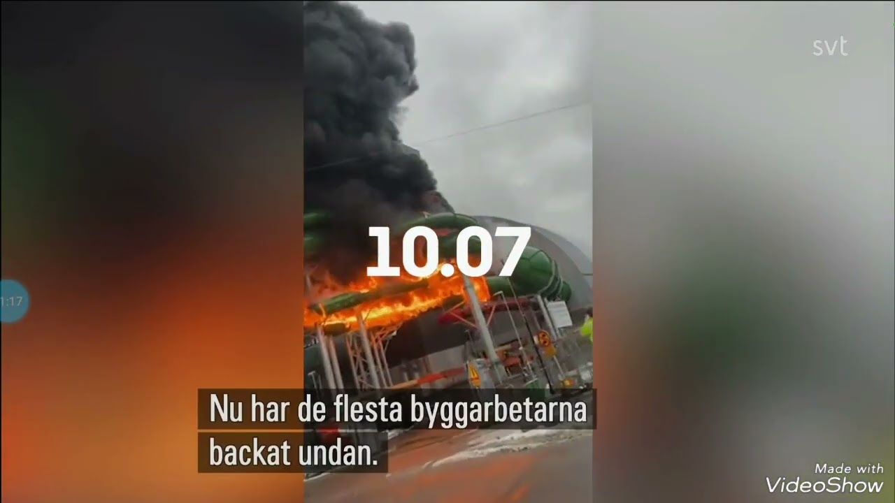 Så spred sig branden i Oceana vattenvärld