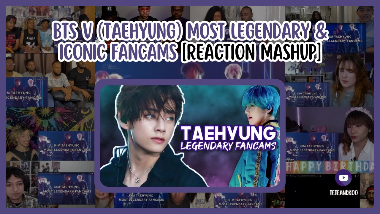 [BTS] BTS V [TAEHYUNG] Most LEGENDARY & ICONIC Fancams | Reaction mashup