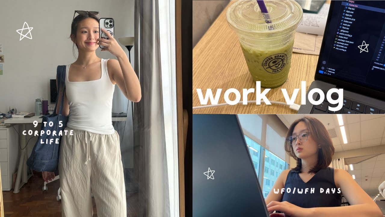 work vlog | corporate life in my 20s