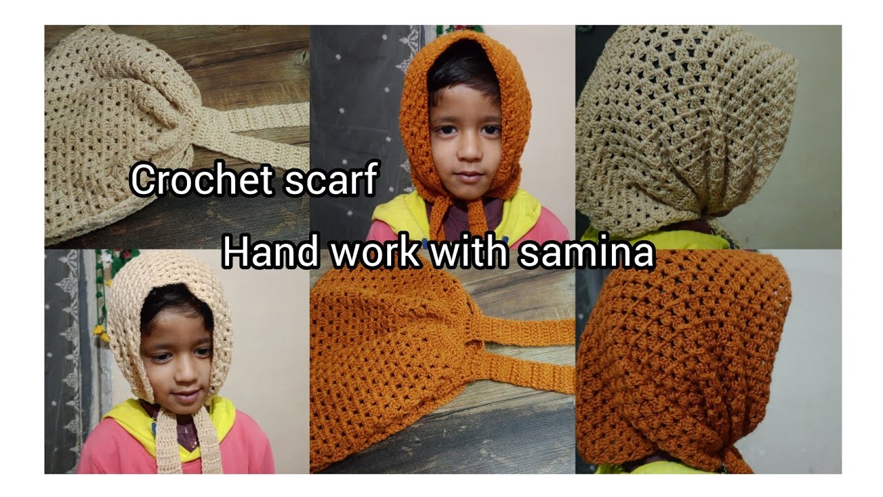 Crochet scarf tutorial for beginner | crochet scarf design @HandworkWithSamina339 