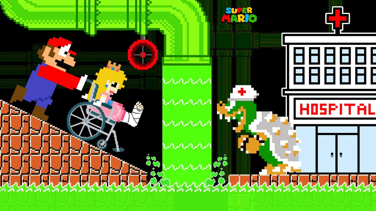 Mario Hospital: What happened to Peach's legs?