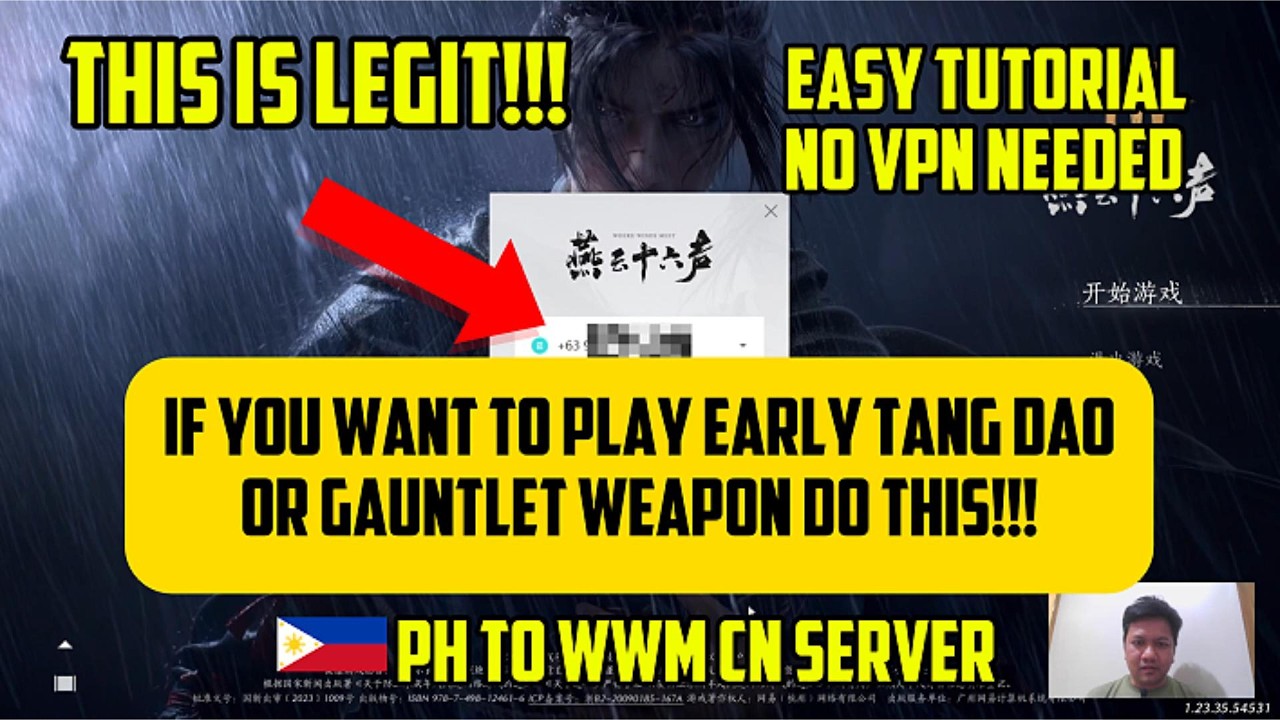 How to play on China Server Where winds meet tutorial! No vpn needed #wwm