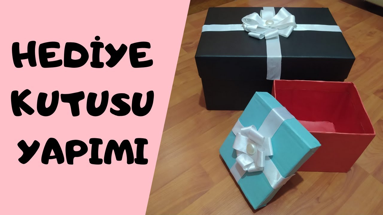EN ÖZEL DOSTLARA EN GÜZEL HEDİYE KUTUSU YAPIMI