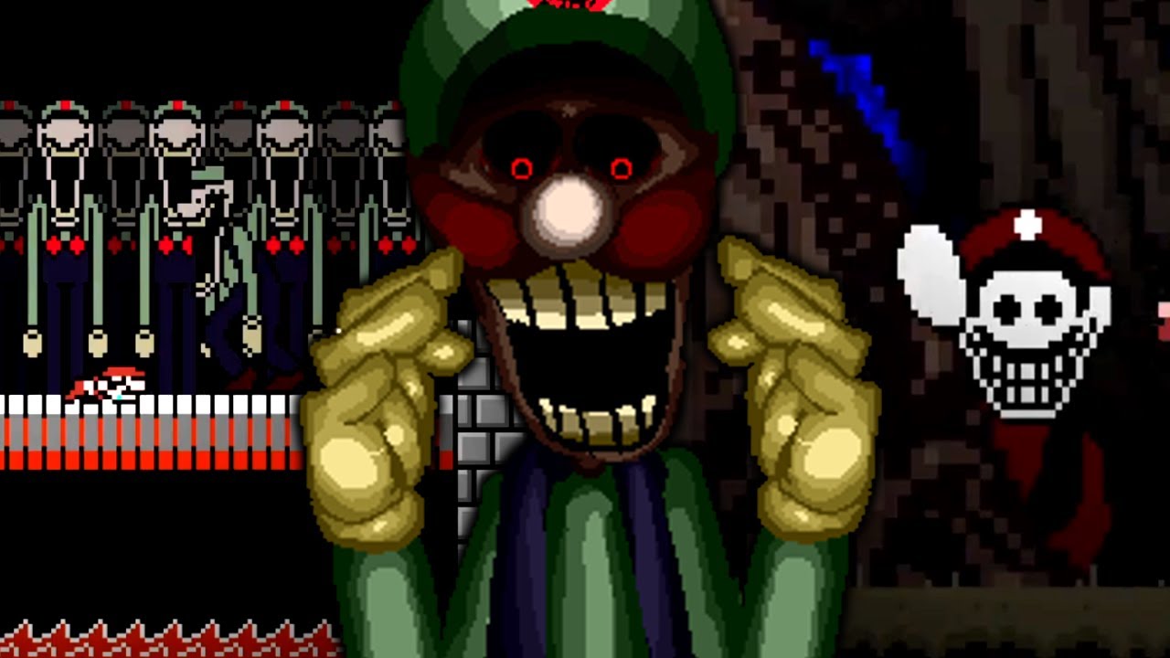 TOO LATE.EXE ВСЕ СЕКРЕТЫ - ПАСХАЛЬНОЕ ЯЙЦО MX MARIO 85?! (САМАЯ СТРАШНАЯ НОВАЯ ИГРА УЖАСОВ MARIO....