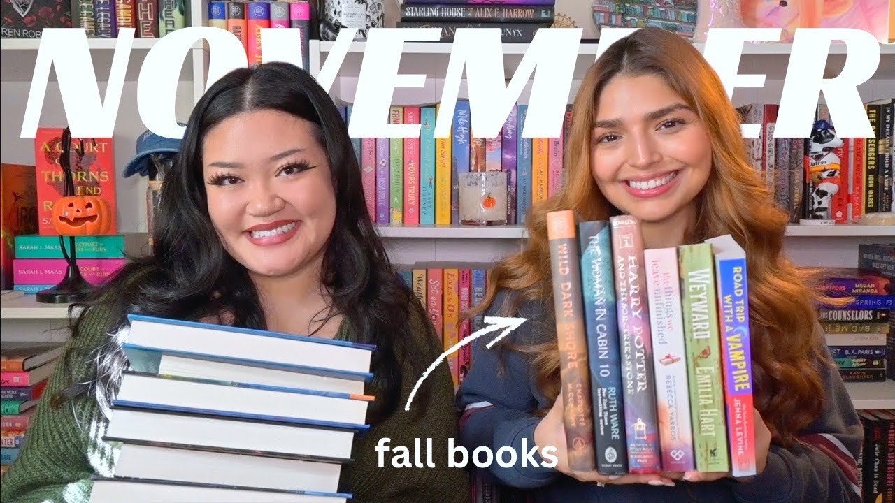 Книги ноября 📚🍁 Книги, которые мы хотим прочитать в этом месяце