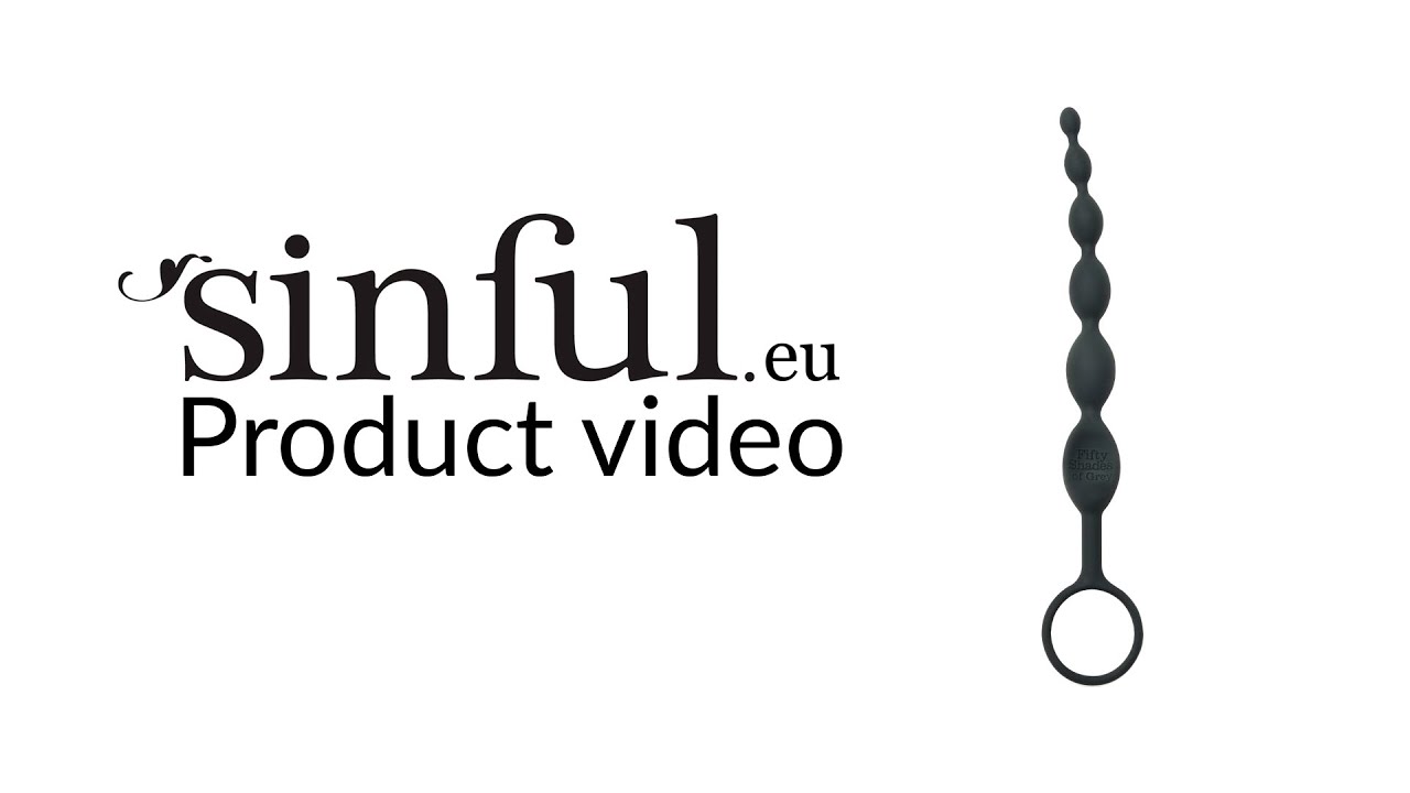 Fifty Shades of Grey Silicone Anal Beads