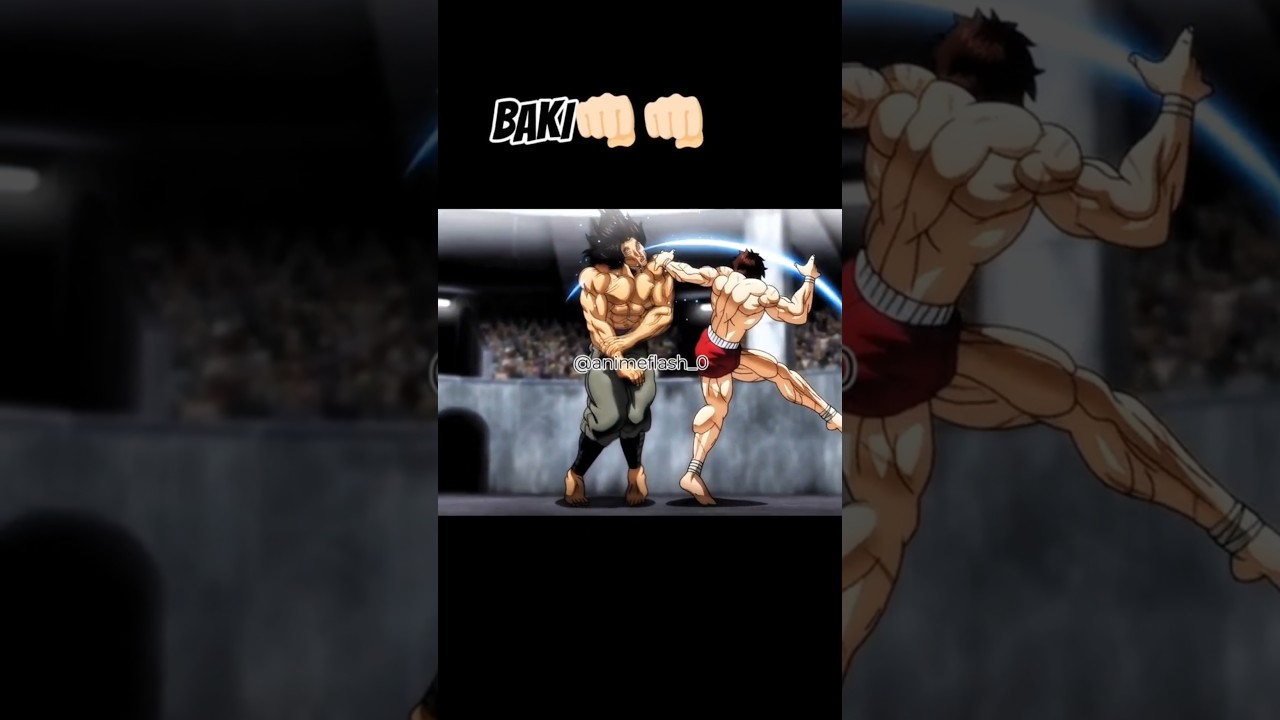 Baki a vaincu son adversaire en deux secondes 👀👊🏻|Baki Hanma