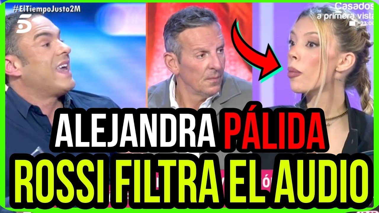 🚨Alejandra Rubio ROTA ABANDONA EL PLATÓ tras CARA a CARA con Antonio Rossi en Telecinco