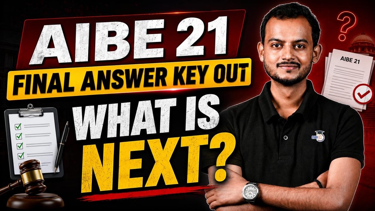 AIBE 21 Final Answer Key Out | What Next? By Pranjal sir