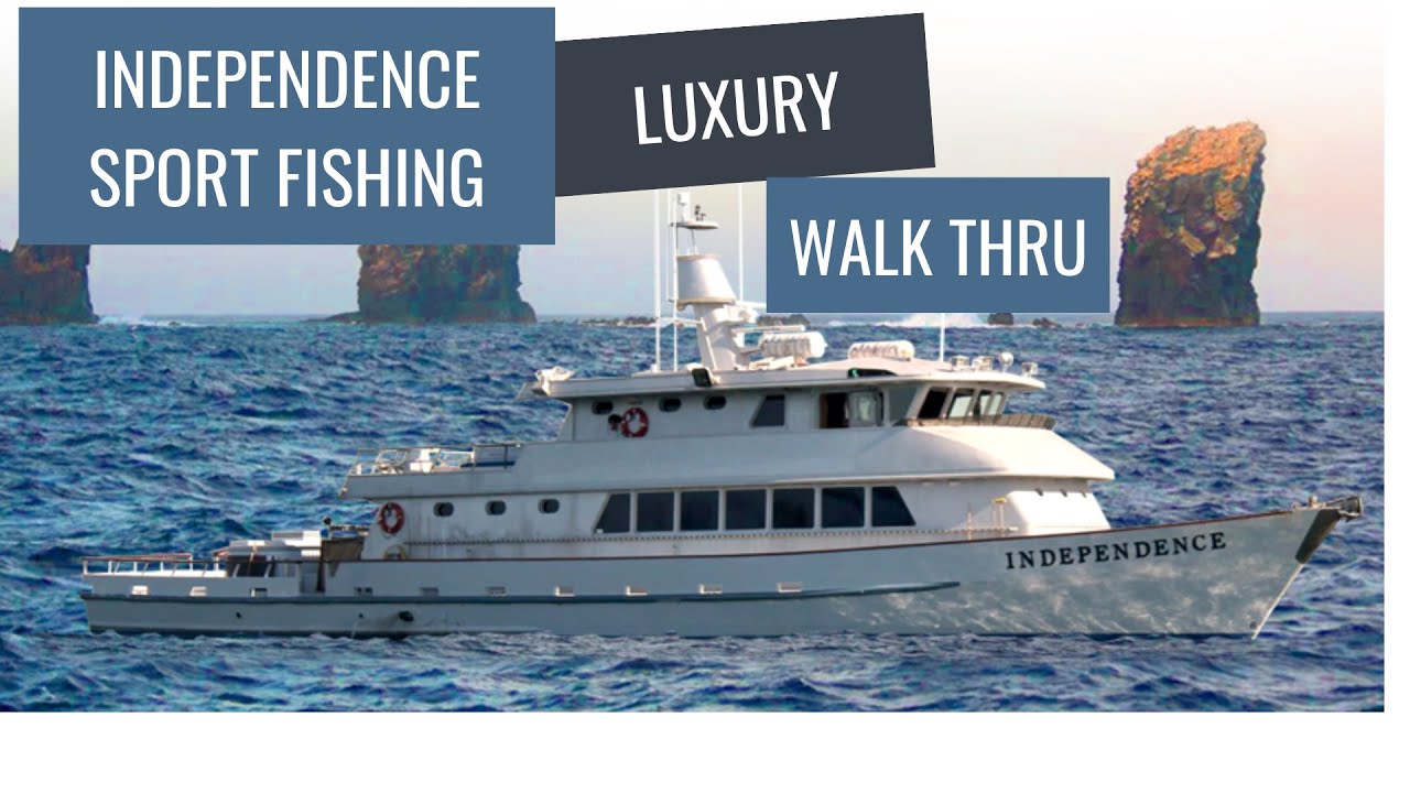 Independence Long Range Fishing Boat walk through