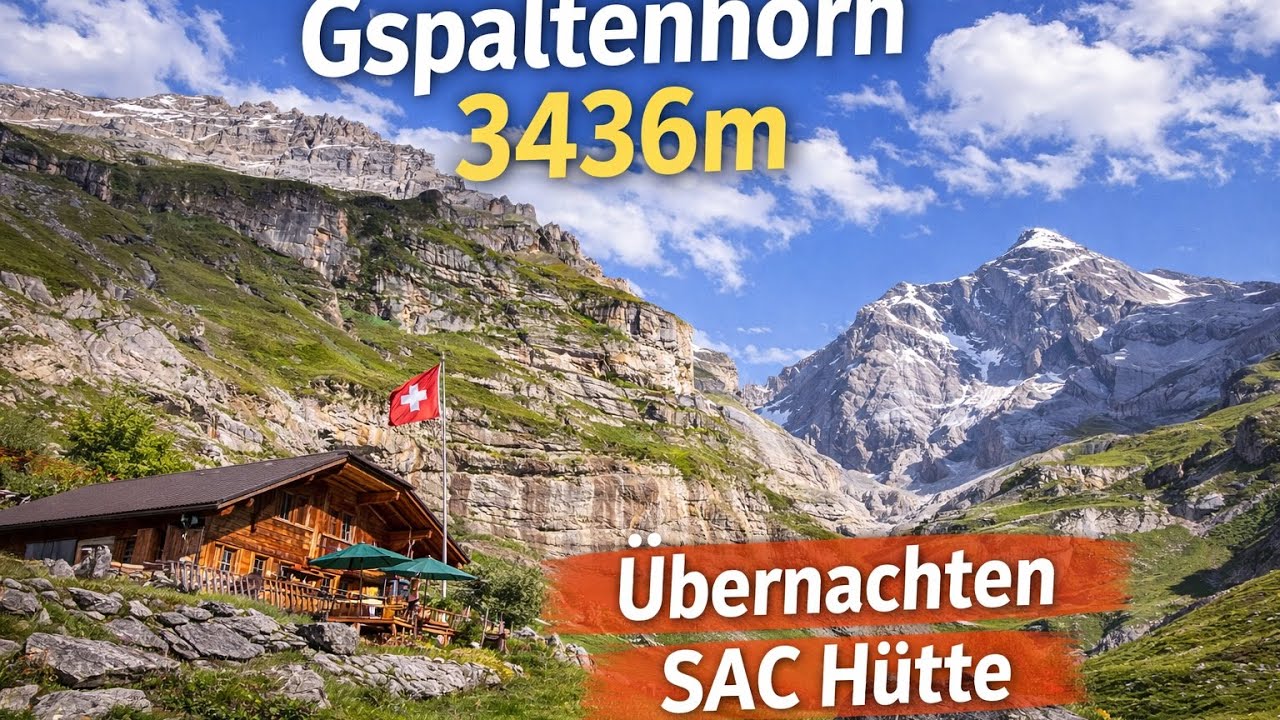 Gspaltenhorn mit Hüttenübernachtung SAC.