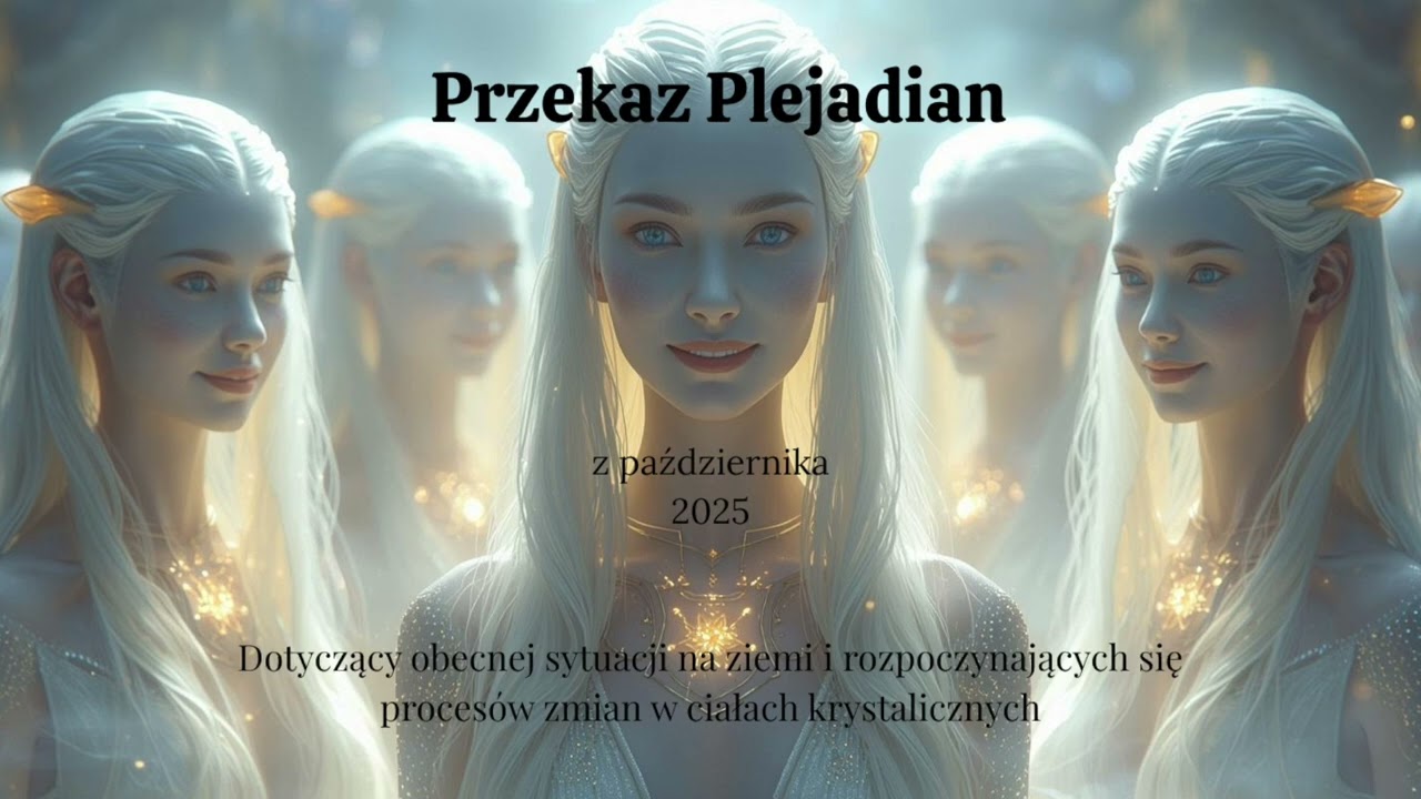 NEUTRALIZOWANIE NEGATYWNYCH P&Oacute;L MYŚLOWYCH- Przekaz Plejadian - październik 2025