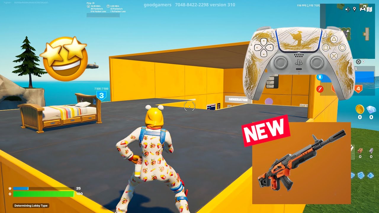 Fortnite Bedwars 🤩 Gameplay PS5 🎮