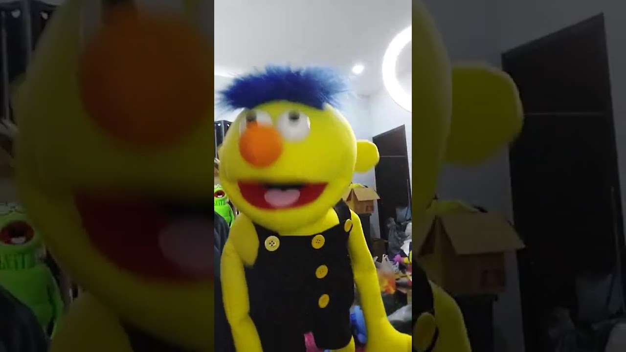 A Yellow Guy Tribute Puppet  #comedy #dhmis #puppetry