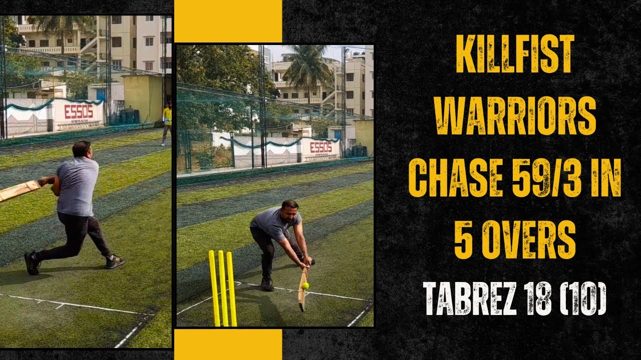 TACS vs Killfist Warriors | Match 7 | Shahid 32, Tabrez 18 | ESSOS T5 Championship