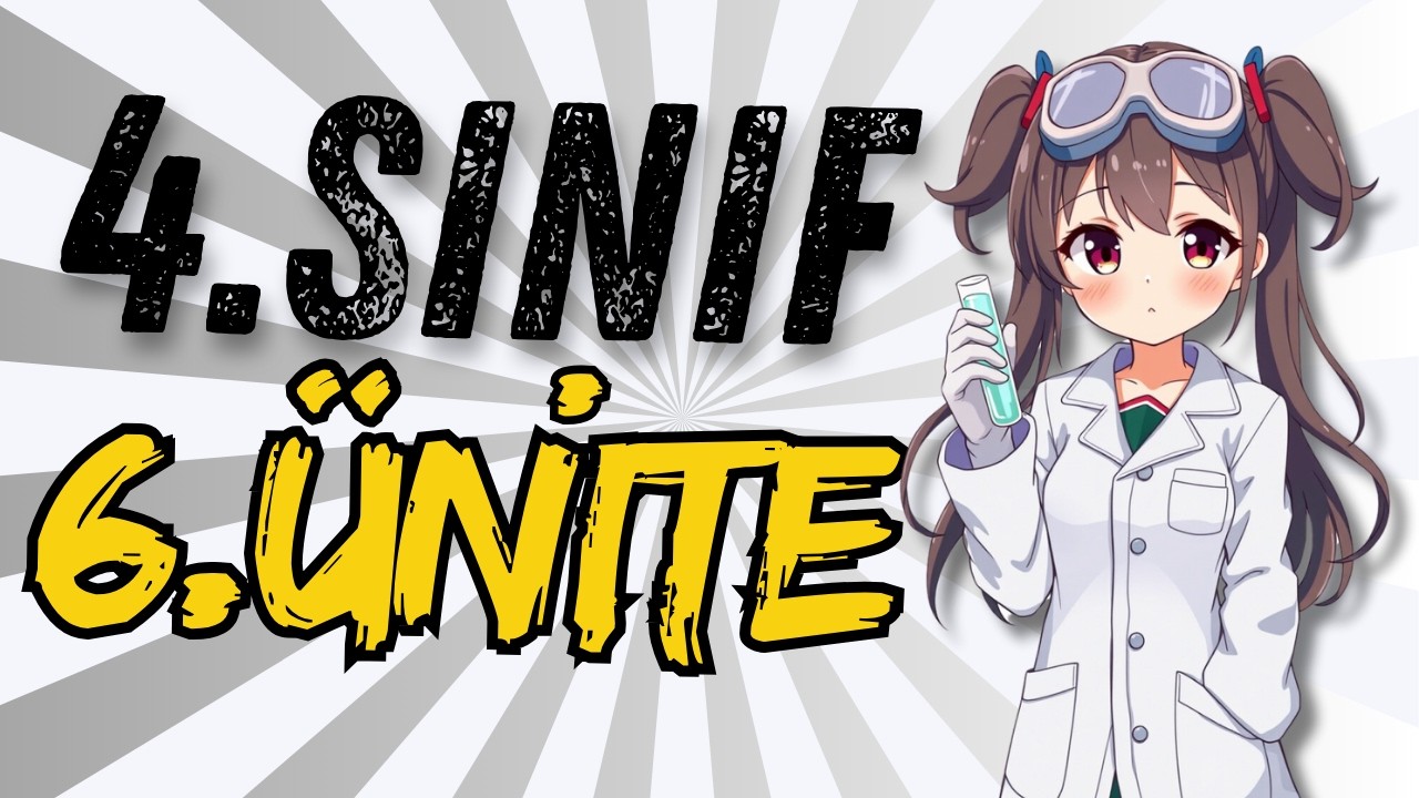4.SINIF İNGİLİZCE 6.ÜNİTE KONU ANLATIMI | FUN WITH SCIENCE