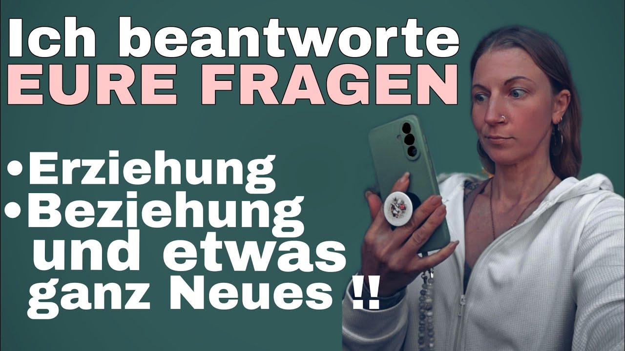 EURE FRAGEN l Neues Intro , Neues Bild und neuer Ton l Erziehungstalk mit Josiewiba