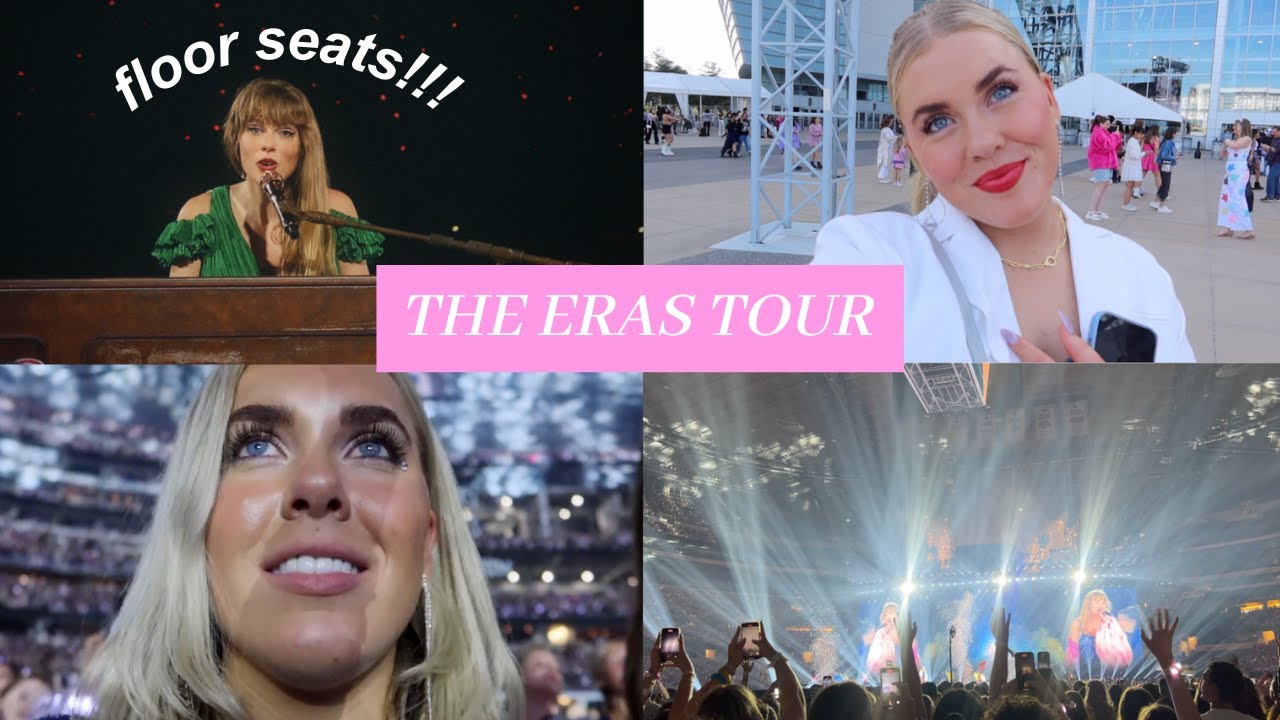 TAYLOR SWIFT ERAS TOUR VLOG!!! Arlington nights 2 & 3 || getting last minute floor seats!