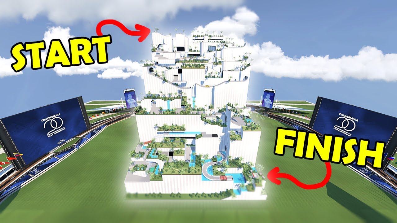 This TrackMania Map disables your engine! | RPG Adventure