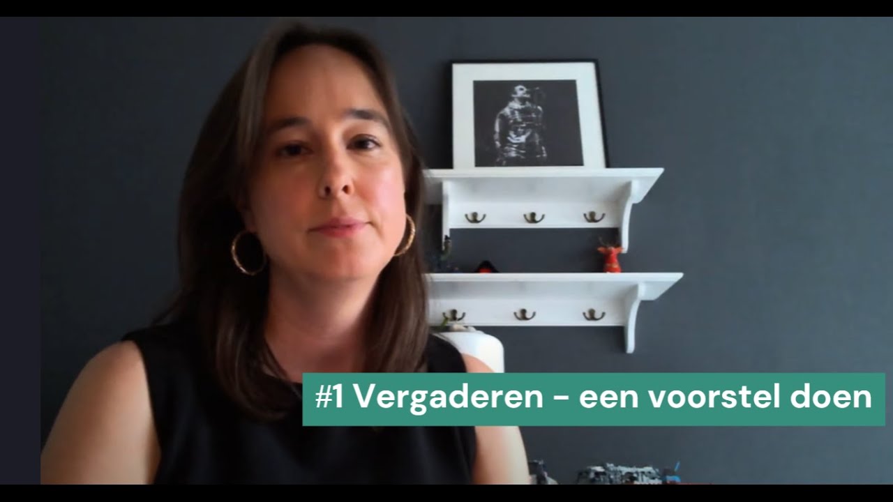 zakelijk Nederlands B1/B2: 01 Vergaderen - een voorstel doen (Making a proposal ) #learndutch #nt2