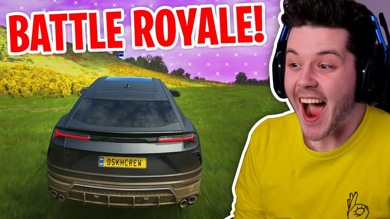 BATTLE ROYALE IN EEN RACEGAME! - Forza Horizon 4 Eliminator Mode