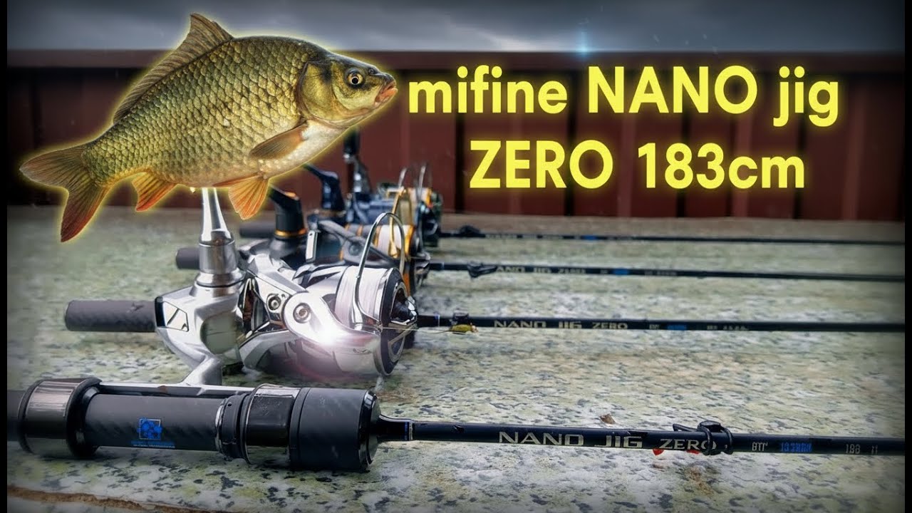 Mifine Nano jig ZERO на карпах и карасях. Тест спиннинга для Мормышинга! Король за дешево...