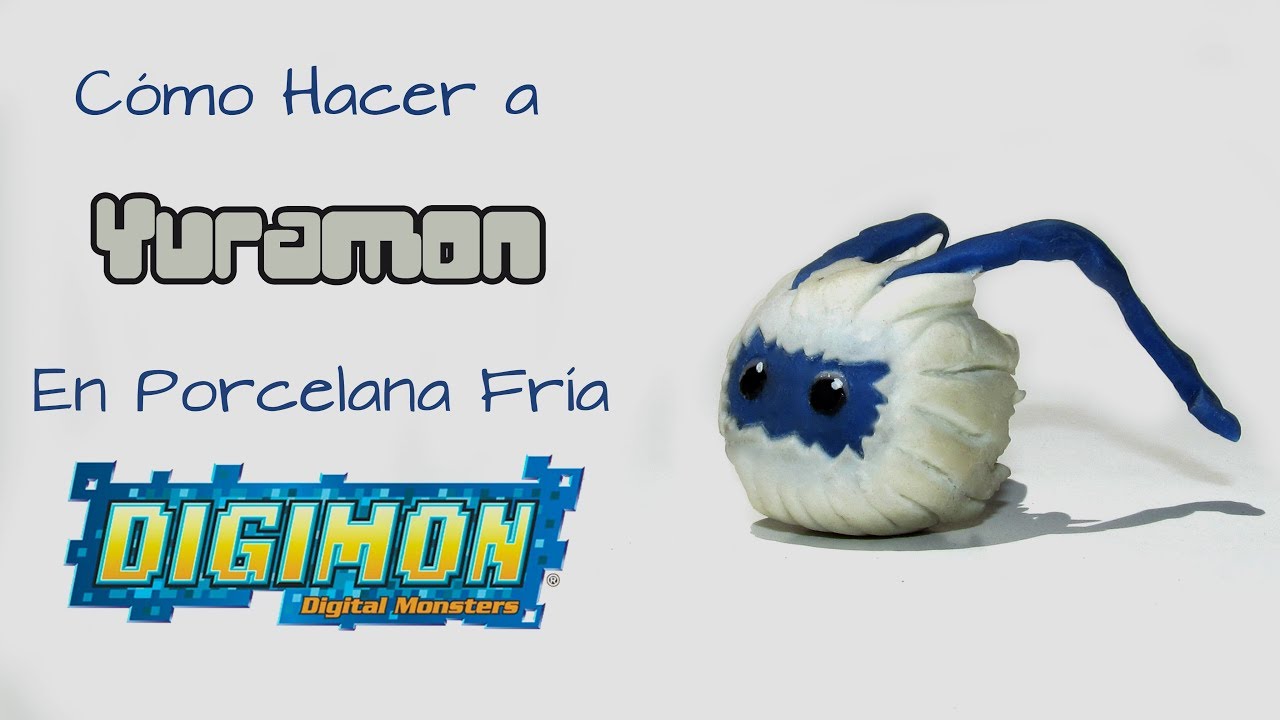 How to Make Yuramon in Cold Porcelain (Digimon)