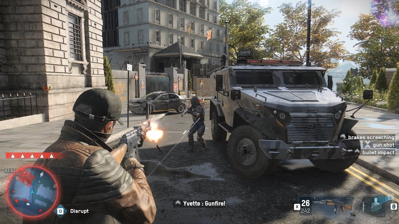 Watch Dogs Legion Aiden Pearce Police Chase 5 Star Wanted Level Escape