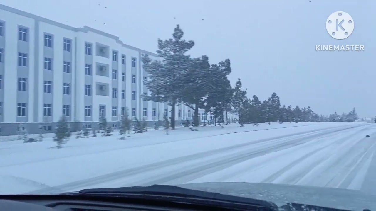 Заснеженный Красноводск!Февраль 2025