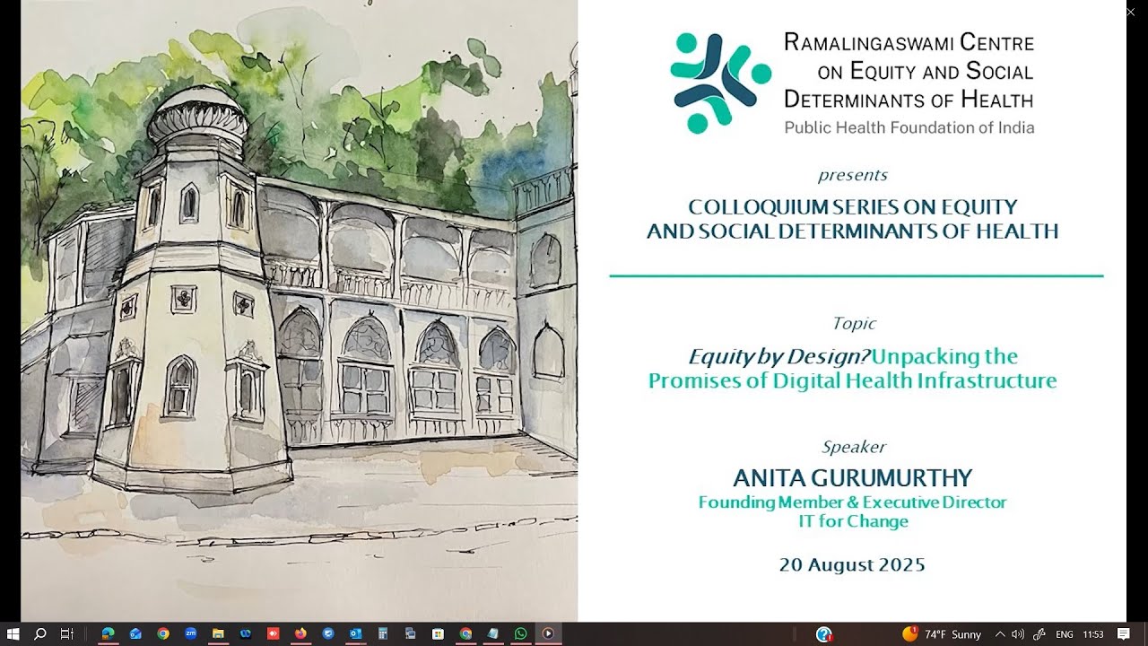 Equity by Design? Unpacking the Promises of Digital Health Infrastructure