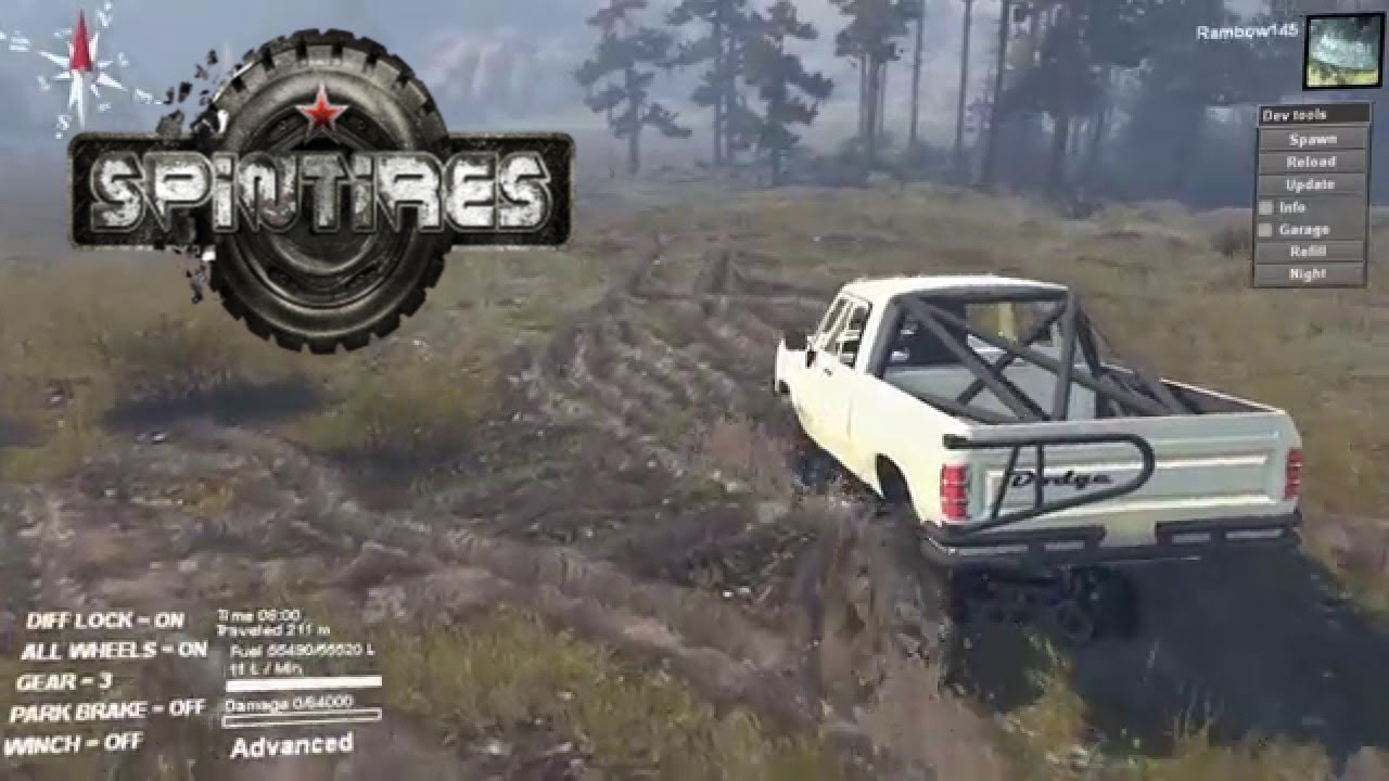 Spintires | mud bogger
