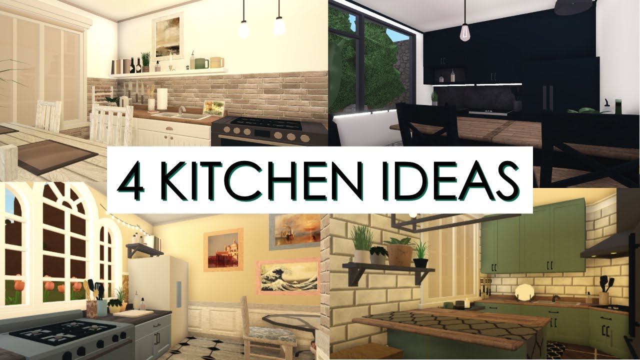 4 Small Kitchen Ideas | Welcome To Bloxburg ROBLOX