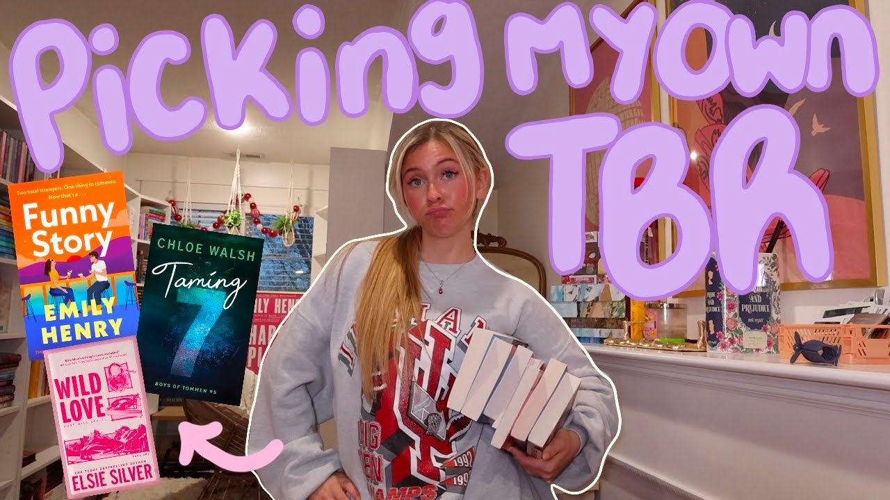 Picking my own TBR for April 🪻📖🌷⎮New releases, mood reading, finding a 5 🌟