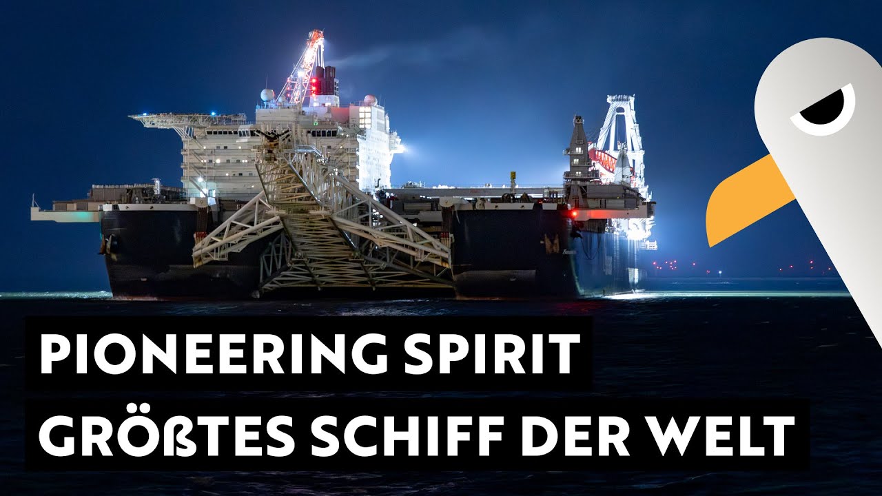 Das größte Schiff der Welt 🚢 PIONEERING SPIRIT ⚓️ Anlauf in Rotterdam / MSC Euribia Beifang