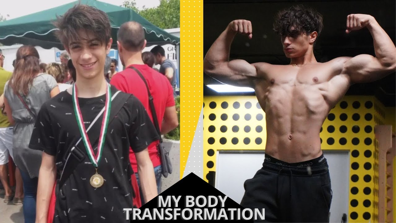 MY BODY TRANSFORMATION IN 3 YEARS 14-17!